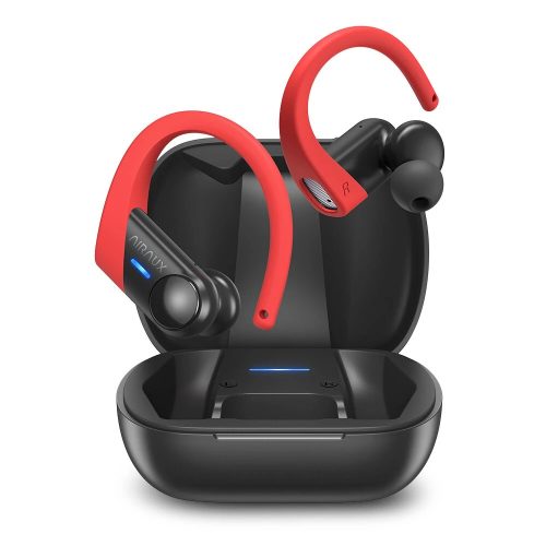 BlitzWolf® AIRAUX AA-UM12 - Sports earphones with earhooks. HiFi sound, IPX5, 5 hours operation