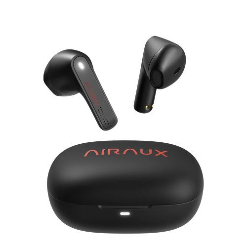 BlitzWolf® AirAux AA-UM4X Headphones - HIFI sound, small size, half-long design, bluetooth 5.0, touch control, IPX5 - black