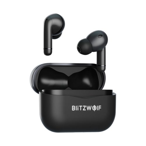 Blitzwolf® BW-ANC3 - Active noise Reduction, half-length Bluetooth headset. powerful sound, 6 hours play time