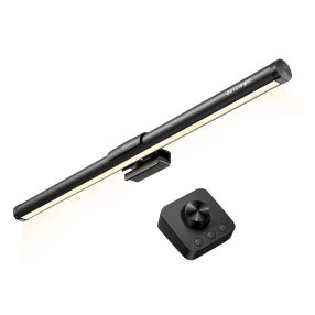   BlitzWolf® BW-CML5 - Monitor lamp with remote control - 5 color temperatures: 2700K-6500K, 300-1000 Lux brightness, USB power supply, blue light absorption