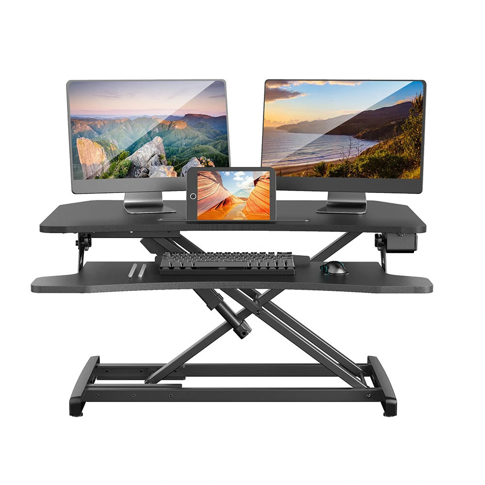 BlitzWolf BW ESD2 Desk can be placed on a table Electrically adjustable height of 15 50mm 85 cm long solid design integrated phone charger