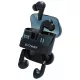 Blitzwolf® BW-FYE17 - 2 pairs of earphones in one charging box. 13mm large speaker: perfect sound, 2x12 hours of operation - Dark blue