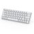 BlitzWolf BW-KB1 Gamer Keyboard - Mechanical Keys, RGB LED Lighting, Wired and Wireless, IPX4 - white