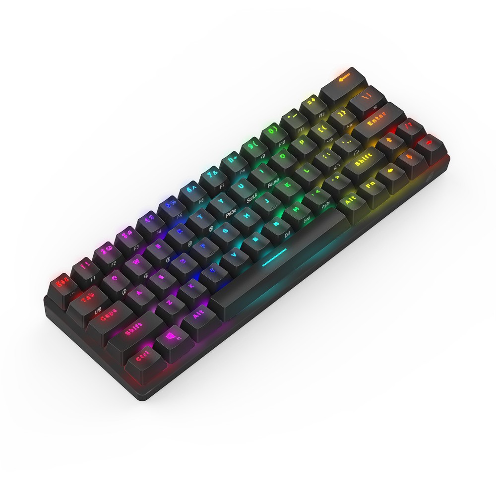 BlitzWolf BW-KB1 Gamer Keyboard - Mechanical Keys, RGB LED L