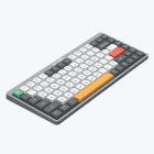 BlitzWolf® BW-Mini 75 Gaming Keyboard - 84pcs Low Profile Mechanical OUTEMU Blue Switch, RGB LED, Wired & Wireless Use