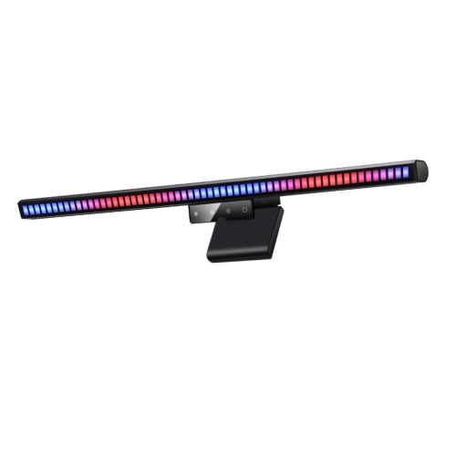 BlitzWolf® BW-NEW CML4 - RGB Gaming Monitor Lamp - Dual Light Source, APP Control Adjustable Light and Color Temp, Eye Protection