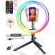 Lighting Selfie Ring / Hoop - Blitzwolf BW -SL5, Remote Controller + Variableable Colors and Color Temperature