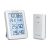 Blitzwolf® BW-TM01 - Weather station with external sensor. Moon phase display, 30 ranges, humidity and temperature measurement, alarm clock