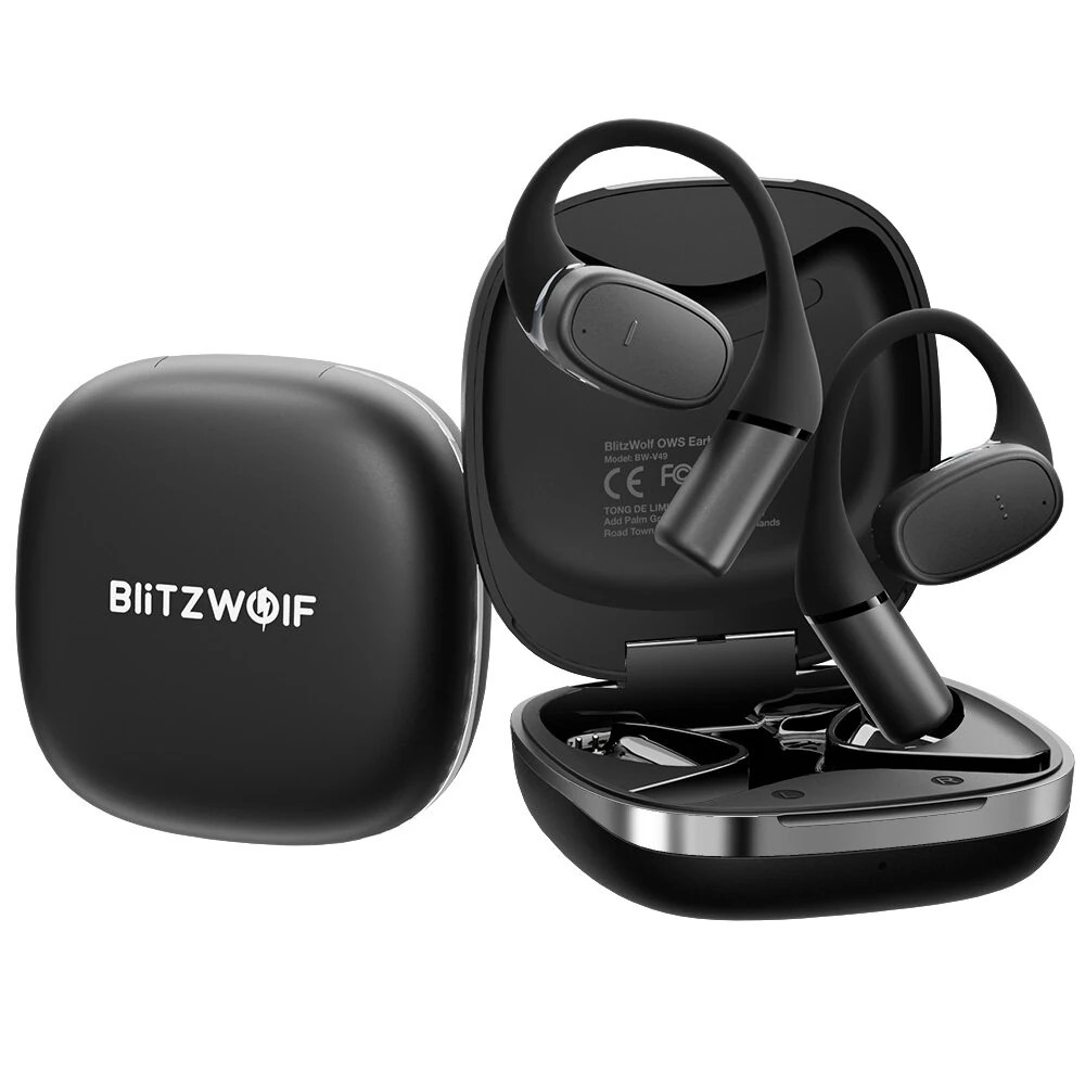 BlitzWolf BW V49 Wireless Sports Earphones Ear Hook Desig