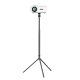 BlitzWolf® BW-VF3 - Projector stand - 10Kg load capacity, 100 cm high, 360° rotatable, aluminum alloy material