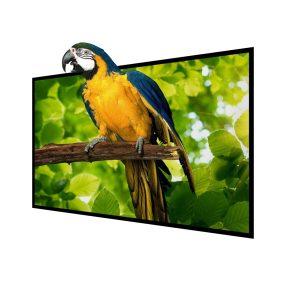   BlitzWolf® BW-VS4 Portable Wrinkle-Free Projector Screen - 100" Size, Wall Mountable, 4K support, 160° viewing angle