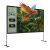 BlitzWolf® BW-VS9 -120 inch projection screen with stable stand. 4K resolution 16:9, foldable, anti-wrinkle, easy installation