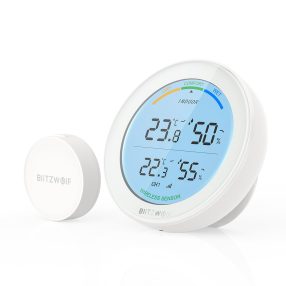   Blitzwolf® BW-WS01 - Wireless weather station - outdoor sensor, indoor and outdoor temp., Humidity display, battery operation