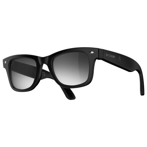 BlitzWolf® BW-AG1 - SMART, Photochromic lens, UV filter - AI functions: 100+ language translator, health data, IP66, HiFi sound