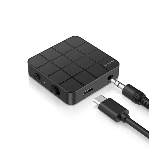 BlitzWolf® BW-BL2 Bluetooth V5.0 Music Receiver Transmitter 3.5mm Audio 2 in 1 Adapter