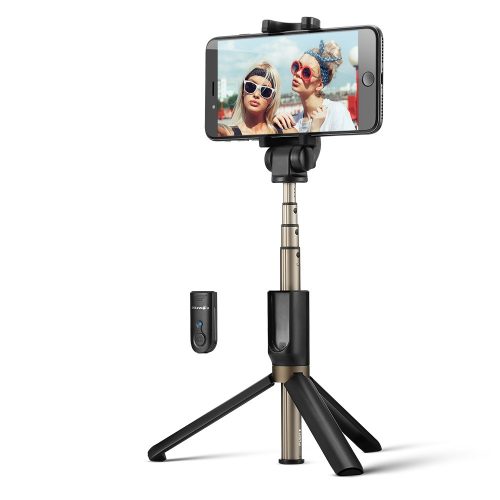 BlitzWolf BW-BS3 Extendable Selfie Stick Tripod with Wireless Remote