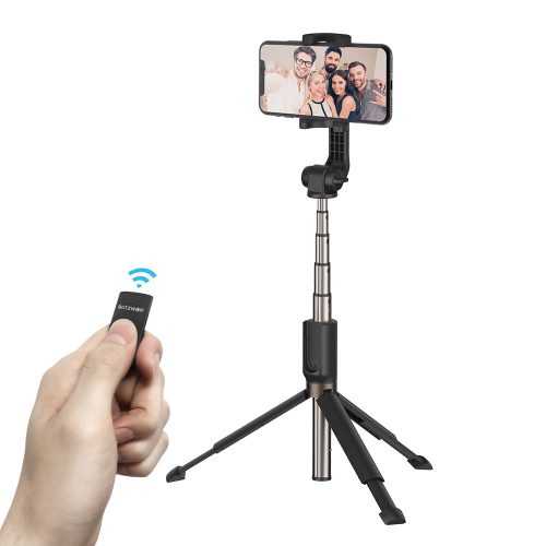 BlitzWolf BW-BS4 (tripod) extended selfie stick and phone stand with remote control