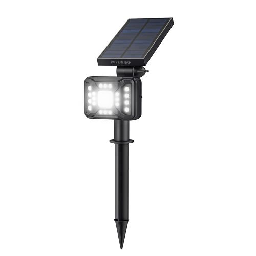 Outdoor Solar Lamp - BlitzWolf BW-OLT2 with Motion Detector, IP44 Water Resistant