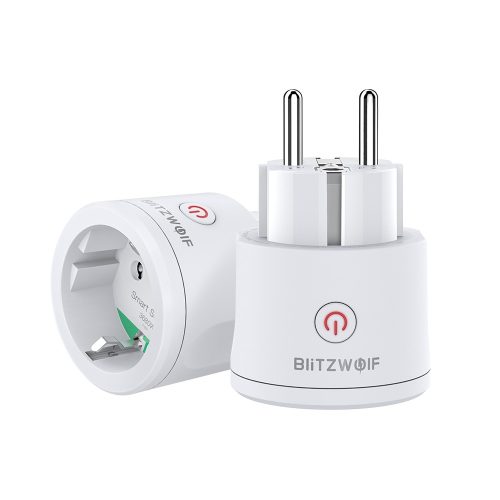 Blitzwolf® BW-SHP13 ZigBee 3.0 Smart Socket - 220V; 16; can integrate with Amazon Echo, Google Home and IFTTT.