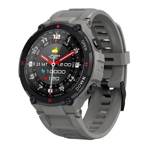 Blitzwolf® BW-AT2 (Grey) Sport Smart Watch - 10-15 days battery time, 1.3" IPS display, countless built-in features