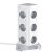 BlitzWolf® BW-EC3 - Desktop USB Charger: 2xUSB-A + 2x USB-C charging ports + 12x 230volt outputs