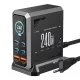 Blitzwolf® BW-S31 240W 6-port (4xUSB-C+2xUSB-A) PD desktop fast charging station with digital display