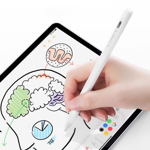 BlitzWolf® BW-SP1 Active Stylus Pen - 2mm Fine Point Tip, Active Recognition, Precise & Sensitive, Magnetic Adsorption, 12h Long Battery Life