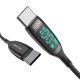 USB Type-C to Type-C cable - BlitzWolf® BW-TC23 - 90 cm length, LED display, PD3.0 - 100W, 20V/ 5A charging power