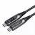 USB Type-C to Type-C cable - BlitzWolf® BW-TC25 - 1.2 meters long, LED display, 240W PD3.1 charging power