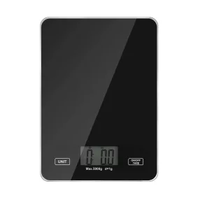   DIGOO DG-TGK1 - Digital kitchen scale , max 5kg, accuracy to 1g (black)