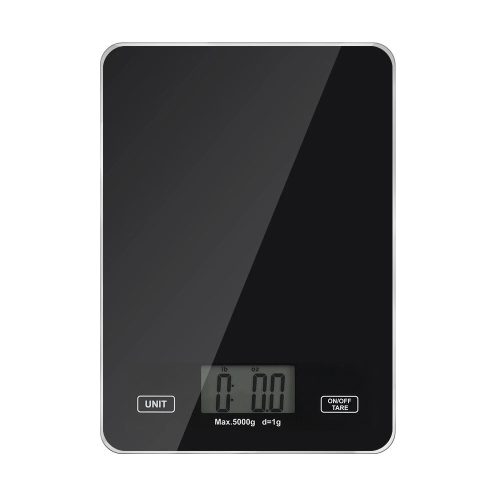 DIGOO DG-TGK1 - Digital kitchen scale , max 5kg, accuracy to 1g (black)