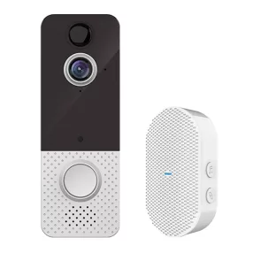   EKEN Z8 1080P Smart Video Door Phone with App Control + Indoor Bell + Removable and Rechargeable Battery