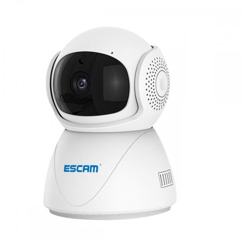 ESCAM PT201 - indoor, dual-band (2.4 GHz & 5 GHz WiFi) Smart IP security camera: 1080P, night vision, motion detection, two-way audio