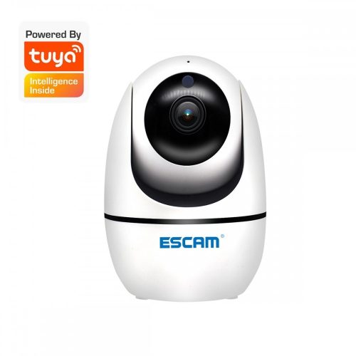 ESCAM TY002 - indoor WiFi Smart IP security dome camera: 1080P, free cloud storage, night vision, motion detection, two-way voice