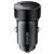 ESSAGER® ES-CC24 30W - aluminum car charger. 1x USB-A + 1x USB Type-C fast charging port, smart chip - black