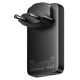 ESSAGER® ES-CD46 - 65 Watt, Ultra slim USB wall charger - 2 Ports (1x Type-C + 1x USB-A) for Android, Apple and Windows