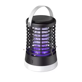   Battery-operated outdoor insect trap with lighting - IP54 waterproof, 50 hours of operation