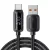 ESSAGER ES-X57 - 2 meters, USB-A - USB Type-C, cable. Digital display, 100W charging, pearl cloth cover