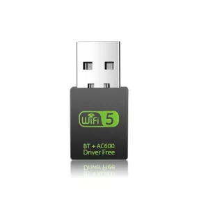   HIGI® G38 - Bluetooth - WiFi Adapter (2 in 1) - Bluetooth 5.0 & Dual Band WiFi (2,4GHz + 5.8GHz) 150Mbps / 433Mbps speed