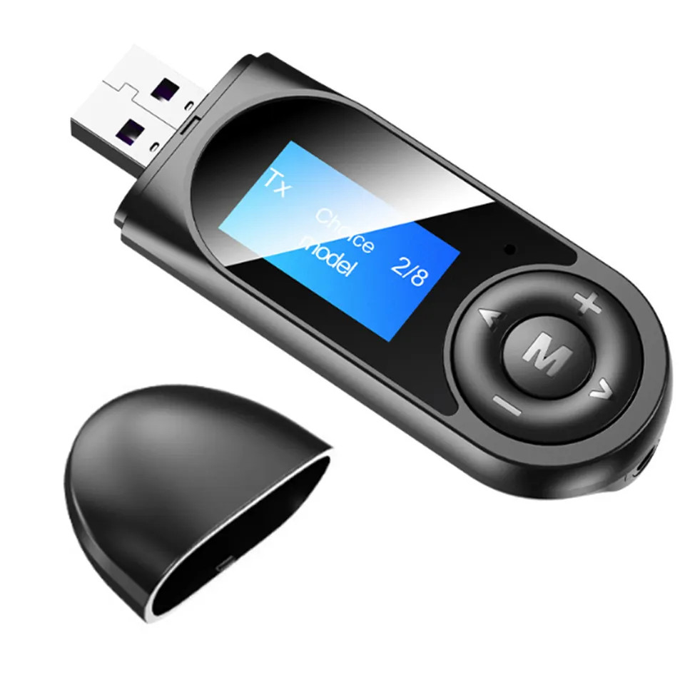 HiGi® T13 - LED Display USB Bluetooth 5.0 Audio receiver and