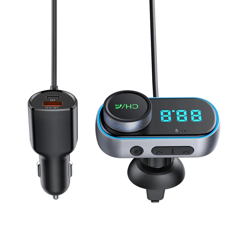 HiGi® T78 - cigarette lighter FM transmitter MP3 player + US