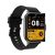 HryFine Y13 Smart Watch - Black color, silicone strap - 5 days battery life, 1.69" HD kijelző, IP67, BT calling, messages, health monitor