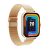 HryFine Y13 Smart Watch - Gold color, metal strap - 5 days battery life, 1.69" HD kijelző, IP67, BT calling, messages, health monitor