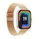 HryFine Y13 Smart Watch - Gold color, metal strap - 5 days battery life, 1.69" HD kijelző, IP67, BT calling, messages, health monitor