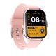 HryFine Y13 Smart Watch - Rose color, silicone strap - 5 days battery life, 1.69" HD kijelző, IP67, BT calling, messages, health monitor
