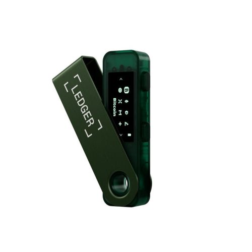 Ledger Nano S Plus Emerald Green Crypto Hardware Wallet - Safeguard your crypto, NFTs and tokens