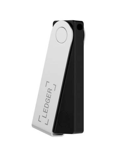 Ledger Nano X Onyx Black hardware wallet for crypto assets