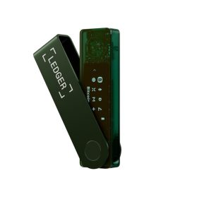 Ledger Nano X Onyx Black hardware wallet for crypto assets -