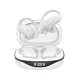 Lenovo LP75 - wireless sports earphones - ear hook design, 6 + 30 hours of use, BT5.3, IPX5 waterproof - White