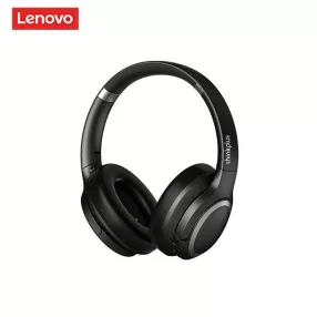  Lenovo® TH40 bluetooth headphones - ANC: active noise-cancelling microphone, 40 mm speakers, 20 hours of use time - black